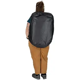 Сумка рюкзак Osprey Transporter Duffel 65 raven black/black - мініатюра 6