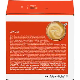 Уцінка. Кава в капсулах NESCAFE Dolce Gusto Lungo 89.6 г - мініатюра 2
