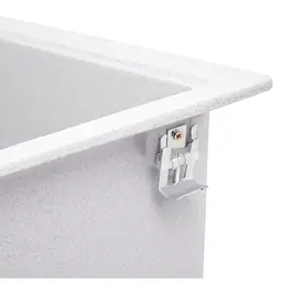 Кухонна мийка Lidz 460x515/200 GRA-09 (LIDZGRA09460515200), Сірий - мініатюра 6