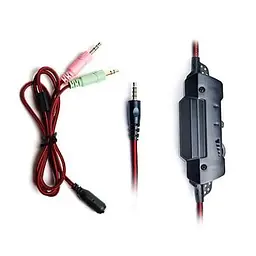 Навушники Real-El GDX-7600 Black/Red (EL124100028) - мініатюра 7