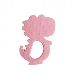 Силіконовий прорізувач "Діно" MGZ-0415(Pink) - мініатюра 2