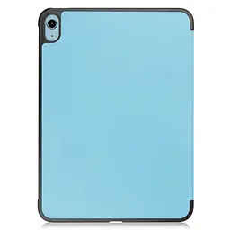 Чохол-книжка на планшет Apple iPad 10.9 (2022) A2696/A2757/A2777/10.9 (2024)/11 (2025) A16, Smart Case, sky blue, підставка для планшета 10.9 ,11 , шкіряний, мікрофібра, на магніті, ArmorStandart (ARM83978) - мініатюра 2