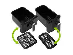 Мультипіч (аерофритюрниця) ECG AF 8300 Dual Fry - мініатюра 9