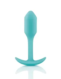 Анальна пробка B-Vibe Snug Plug 18.6 см (м'ятний) - мініатюра 2
