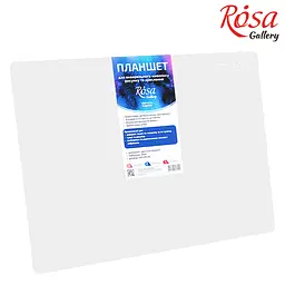 Планшет акрил 3мм 33×45см прозорий ROSA Gallery