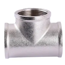 Трійник Solomon 3/4″ ВВВ нікель 8202