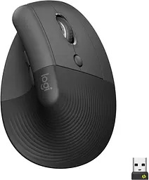 Миша комп'ютерна Logitech Lift Vertical Ergonomic Mouse Graphite (910-006473, 910-006479)