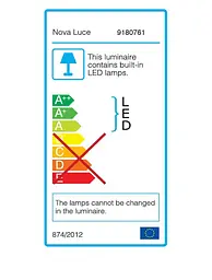 Підвіс Nova Luce RACCIO 9180761 - мініатюра 9