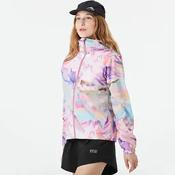 Вітровка Picture Organic Scale Printed Women M Світло-рожевий-Світло-блакитний