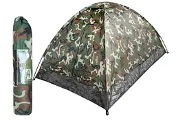 Туристичний Намет двомісний з чохлом до 5000 мм Mil-Tec  Igloo 14207020 Woodland