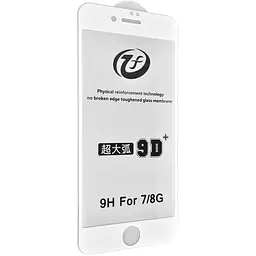 Захисне скло DK 9D+ Full Glue для Apple iPhone 7/8 white