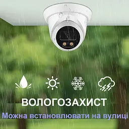 IP камера відеоспостереження вологозахищена POE з мікрофоном 8 мегапікселів, f=3,6 мм Asecam 8MP4K36 (101010-36) - мініатюра 5