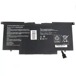 Батарея для ноутбука Asus C21-UX31 (Zenbook: UX31 UX31A UX31E) 7.4V 6840mAh Чорний - мініатюра 2
