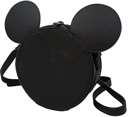 Сумка дитяча C&A Mickey Mouse з екошкіри для дівчинки 17х17 см Чорна - мініатюра 5