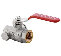 Кран кульовий з дренажем і відводом повітря Koer 3/4" ГГР KR.260 KR0153