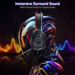 Навушники SCREAM H231 Black (71931) REDRAGON teh0021823 - мініатюра 2