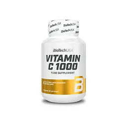 Вітаміни та мінерали Vitamin C 1000 mg, 30 таблеток BioTech vit0004449