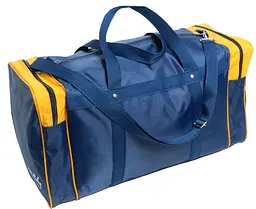 Сумка у дорогу Wallaby 340-2 38л Синя з жовтим - мініатюра 4