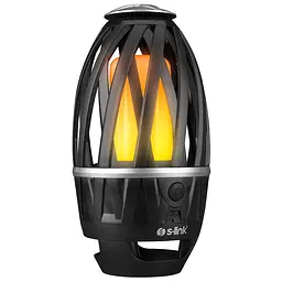Ліхтар аккумуляторный S-link SL-F807 34 Leds 1200mAh USB Rechargeable Flame Effect Decorative Чорний - мініатюра 2