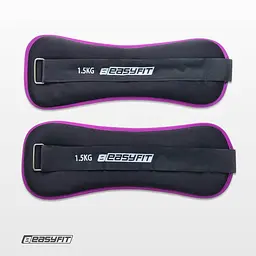 Обтяжувачі EasyFit Comfort 1,5 кг для ніг та рук з металом (пара) - мініатюра 11