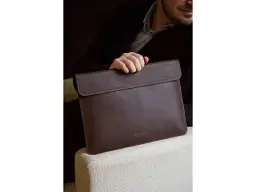 Чохол для ноутбука InCarne Klouz MacBook Air 15 2023-2025 (вінтажний) коричневий (klouz-brown-vintage-air-15) - мініатюра 6