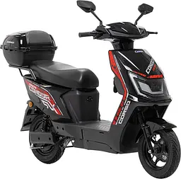 Електроскутер Двомісний Corso CONDOR (1500W 72V/30Ah LiFePO₄) Чорний - мініатюра 2