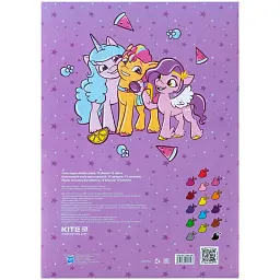 Папір кольоровий двосторонній Kite My Little Pony  А4 15 аркушів (LP24-250) - мініатюра 4