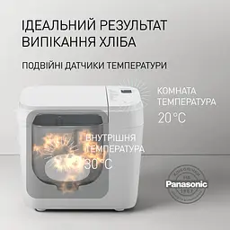 Хлібопічка Panasonic SD-B2510WTS Openbox - мініатюра 6