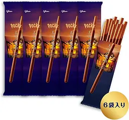 Японські палички Glico Pocky Otona No Kohaku Adult Amber Limited Edition - мініатюра 3