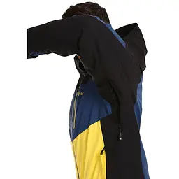Куртка чоловіча Kilpi Tonnsi-M XL Синій-Жовтий - мініатюра 3