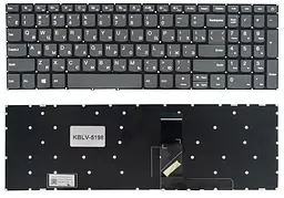 Клавіатура Lenovo IdeaPad 320-15IAP 320-15ABR 320-15AST 320-15ISK 330-15IKB 330-15ICH 320-17ISK 720-15IKB сіра без рамки Прямий Enter Original PRC (SN20K93009)