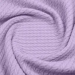 Плед покривало Cosas Lavander Knitted Braid 240х260 см косичка (Blanket_26Lavander_KnittedBraid_240x260) - мініатюра 3