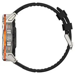 Розумні тактичні смарт-годинник Kospet Tank T3 Ultra 2 модуль GPS Silver (18654) - мініатюра 4