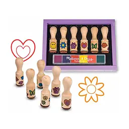 Набор для творчества Melissa & Doug штампы Смайлики (MD2407) - миниатюра 2