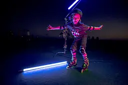 Ролики Neon Combo Skates Розмір 30-33 Салатовий - мініатюра 3