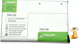 Акумулятор PowerPlant HTC One M8 (B0P6B100) (DV00DV6193) - мініатюра 1