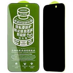 Захисне скло Remax 3D Privacy (GL-27) для Apple iPhone 18 Pro Max (6.9") Чорний - мініатюра 3