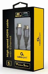 Кабель Cablexpert HDMI-HDMI V 2.0 5 м (CCBP-HDMI-5M) - мініатюра 3