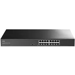 Комутатор Cudy GS1016L, 16 портовий Gigabit Metal Switch, 19" RM (GS1016L) - мініатюра 3