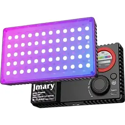 Накамерне світло Jmary FM-180RGB Black [168675] - мініатюра 2
