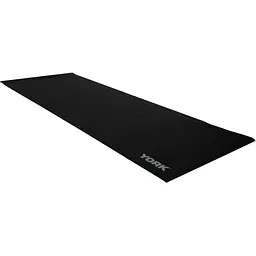 Килимок (мат) для фітнесу та йоги York Fitness 0,3см чорний