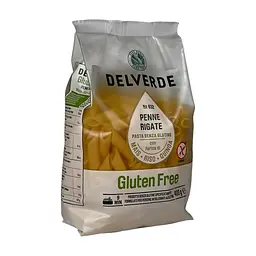 Макарони Delverde Penne Rigate Gluten Free без глютену 400 г