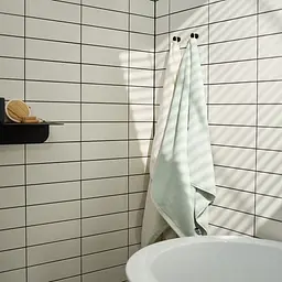 Рушник MBM Home Терра 70x140 см перлинний-аквамарин (BT-14 L PEARL/AQUAMARINE) - мініатюра 6