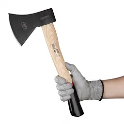 Сокира 800 г, ручка пекан, 48-57 HRC INTERTOOL HT-0257 - мініатюра 2