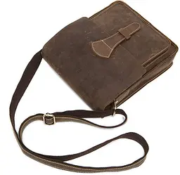 Чоловіча шкіряна сумка Vintage 27,5х22х5 см sum0012921 - мініатюра 5