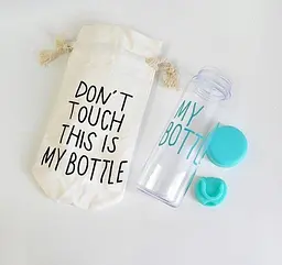 Пляшка для води напоїв My Bottle із чохлом 500 мл Бірюза - мініатюра 2