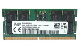 Модуль пам'яті Hynix DDR5 16GB SODIMM 5600 (HMCG78AGBSA095N AA) Б/в
