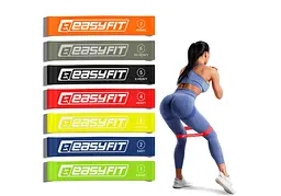 Гумки для фітнесу EasyFit набір 7 шт (EF-1814) - мініатюра 1