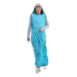 Вкладиш у спальник Sea to Summit Breeze Sleeping Bag Liner, Insect Shield Блакитний - мініатюра 7