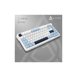 Клавіатура Ajazz AK820 MAX PLUS Daydream Switch RGB Wireless/Bluetooth/USB White (AK820MAX-DD-BWD) - мініатюра 6